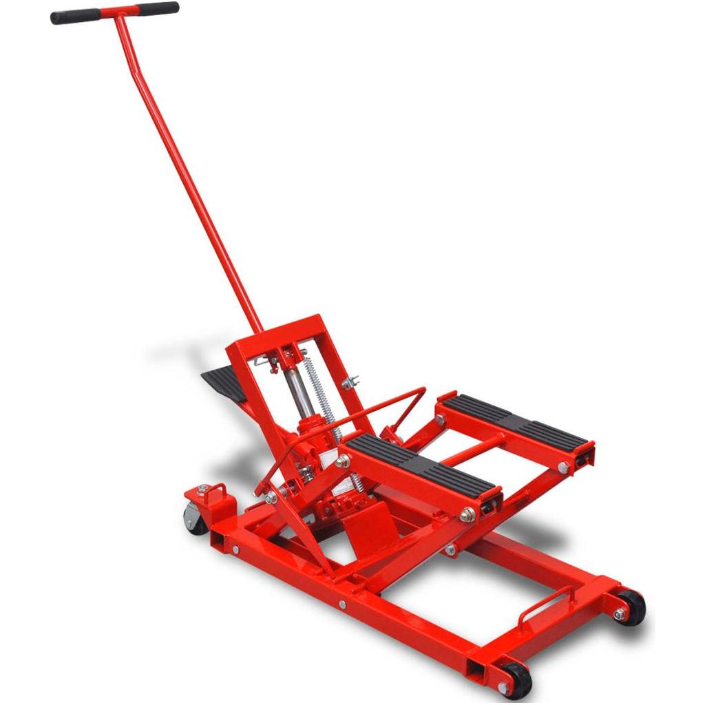 Hidraulinis Motociklo/ATV Keltuvas, 680 kg, Raudonas