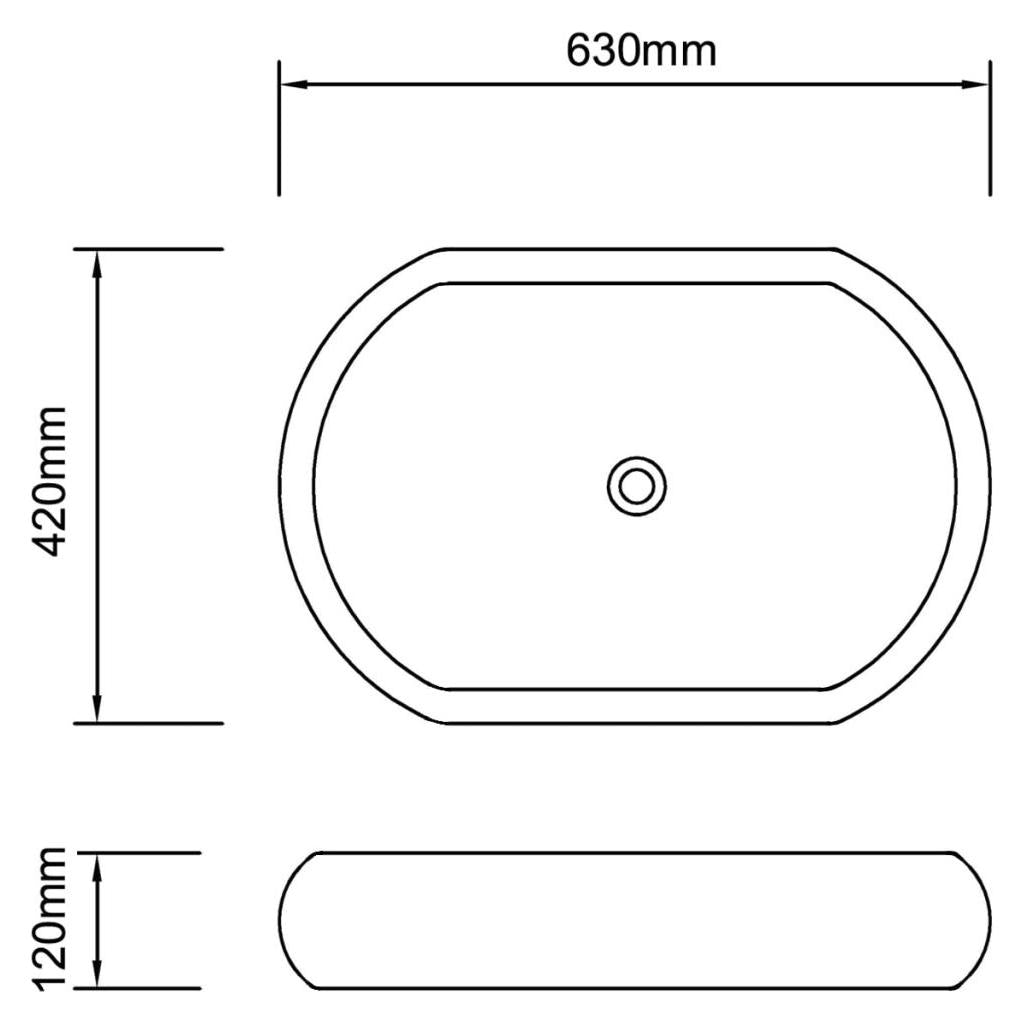 Praustuvas HINGED, juodas