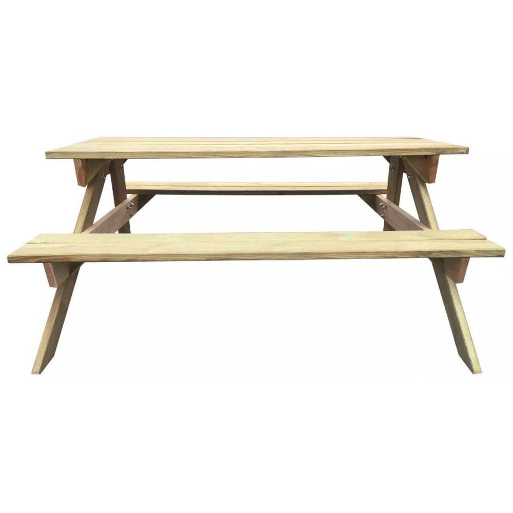 Iškylų stalas, 150x135x71,5 cm, FSC mediena