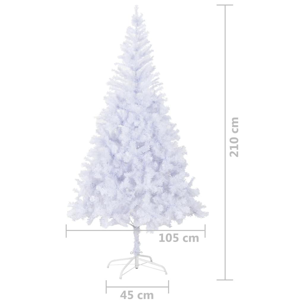 Dirbtinė kalėdinė eglutė su stovu, 210 cm, 1210 šakų
