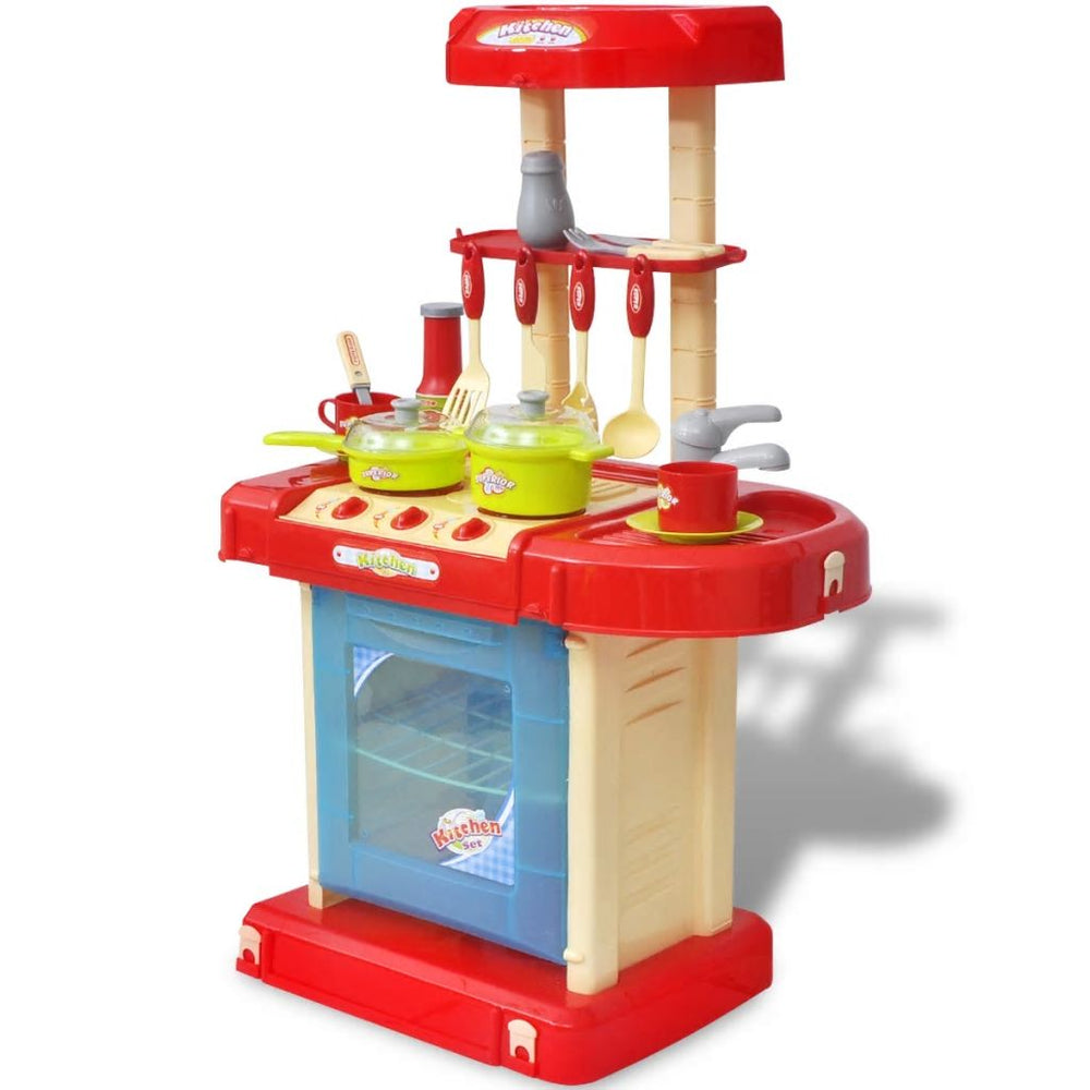 Vaikiška Žaislinė Virtuvė su Šviesos ir Garsų Efektais