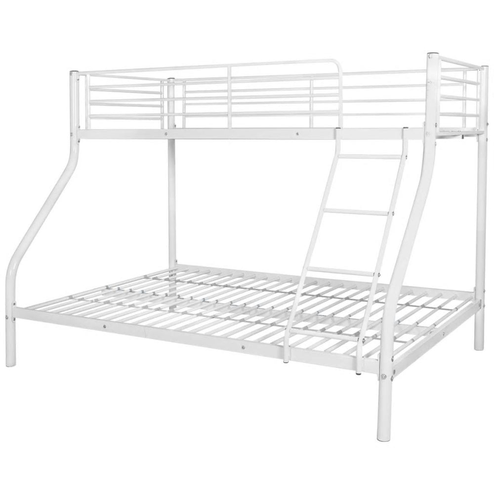 Vaik. dviaukštės lovos rėmas, balt. sp., 140x200cm/90x200cm