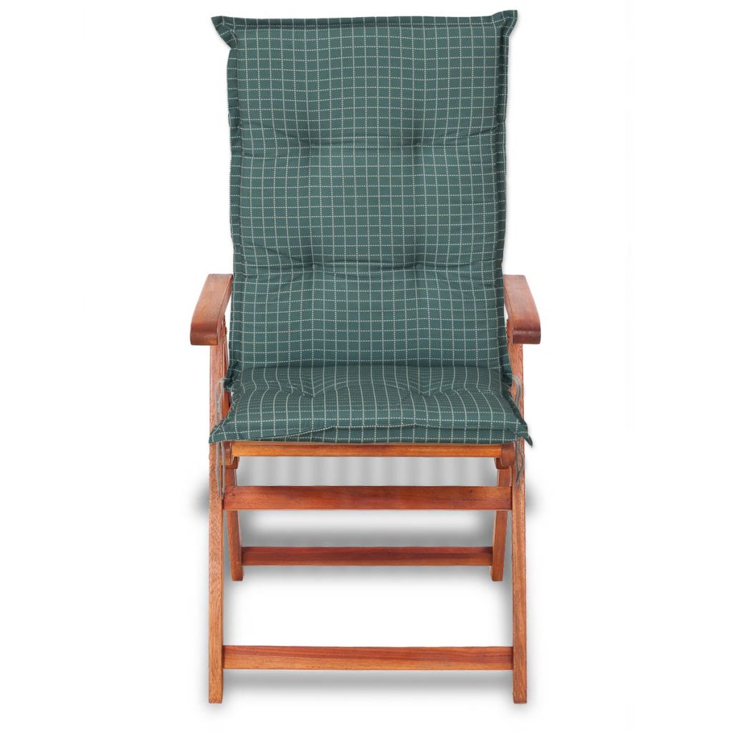 Sėdimos pagalvėlės sodo kėdėms, 6 vnt., 117x49 cm, mėlynos