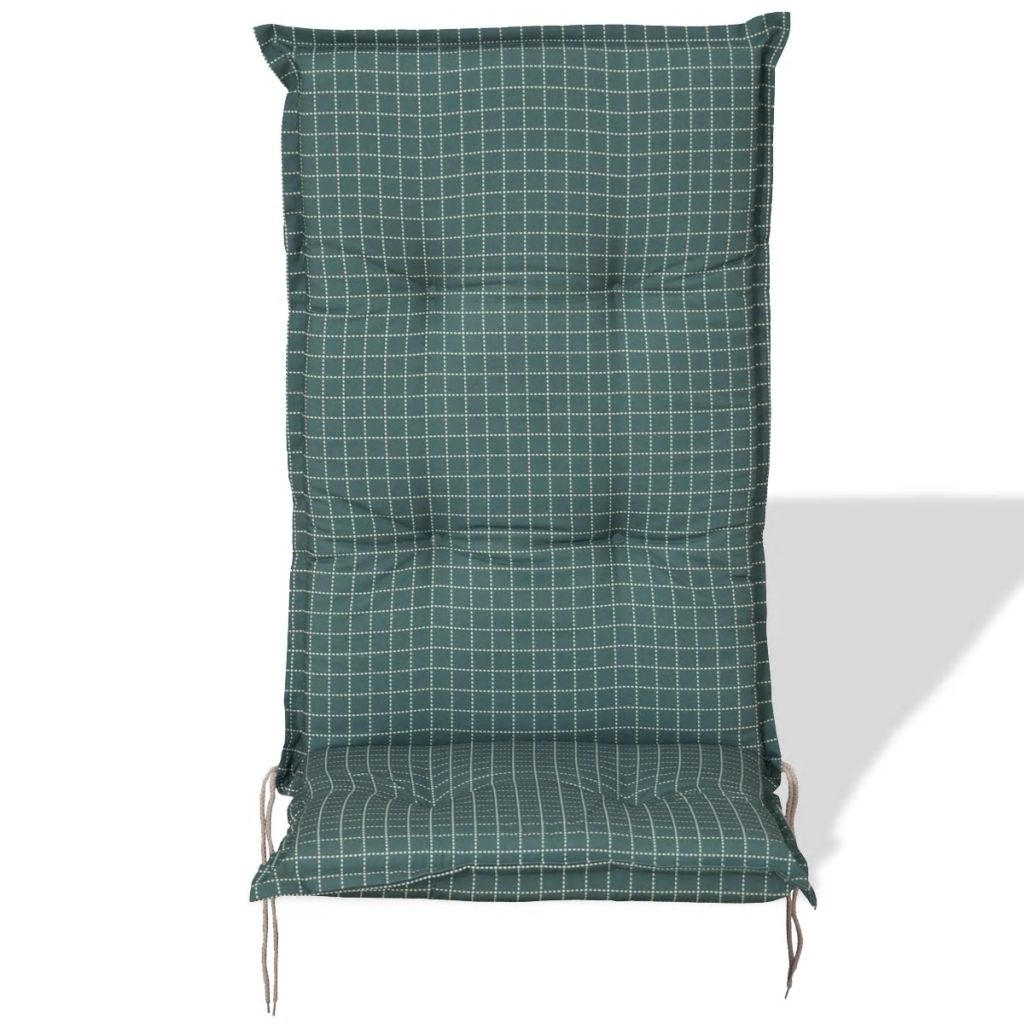 Sėdimos pagalvėlės sodo kėdėms, 6 vnt., 117x49 cm, mėlynos