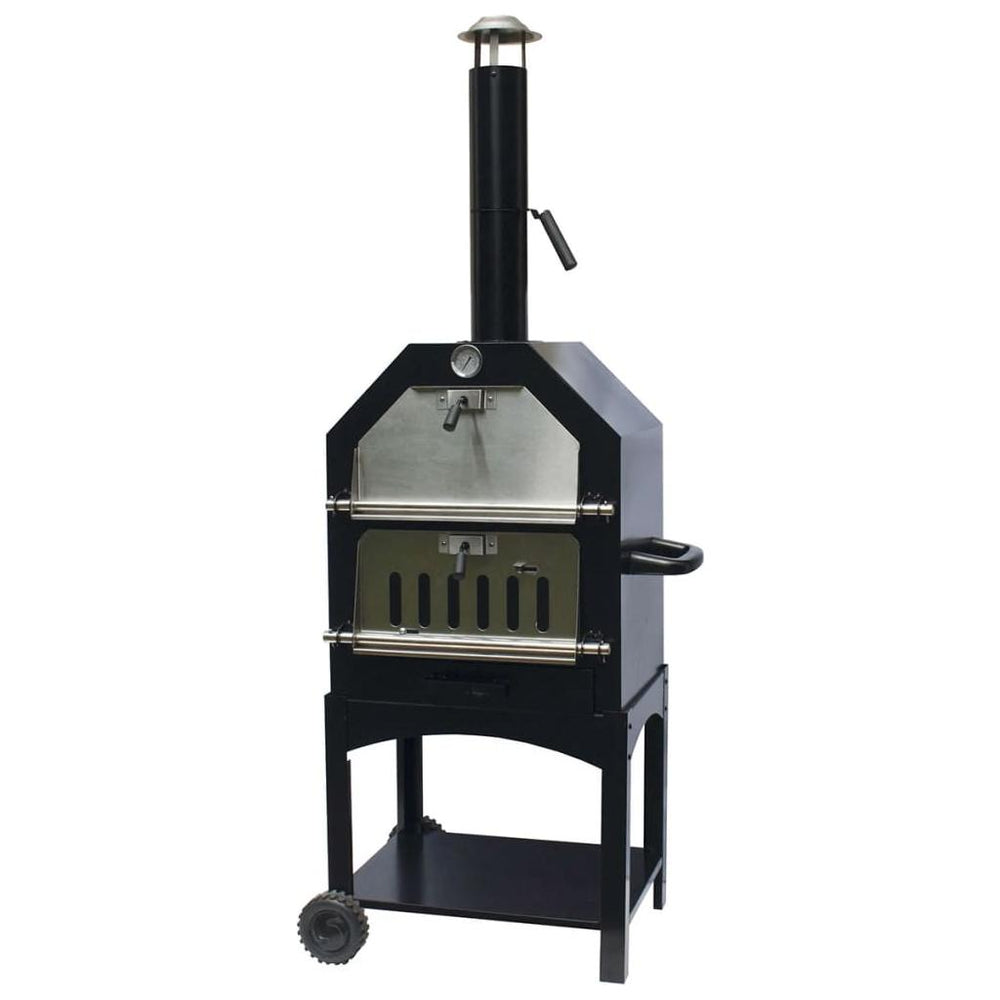 BBGRILL Lauko picos krosnis Lorenzo, juoda, LOR17