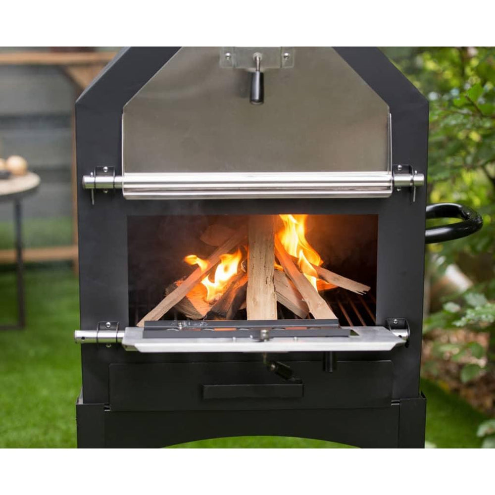 BBGRILL Lauko picos krosnis Lorenzo, juoda, LOR17