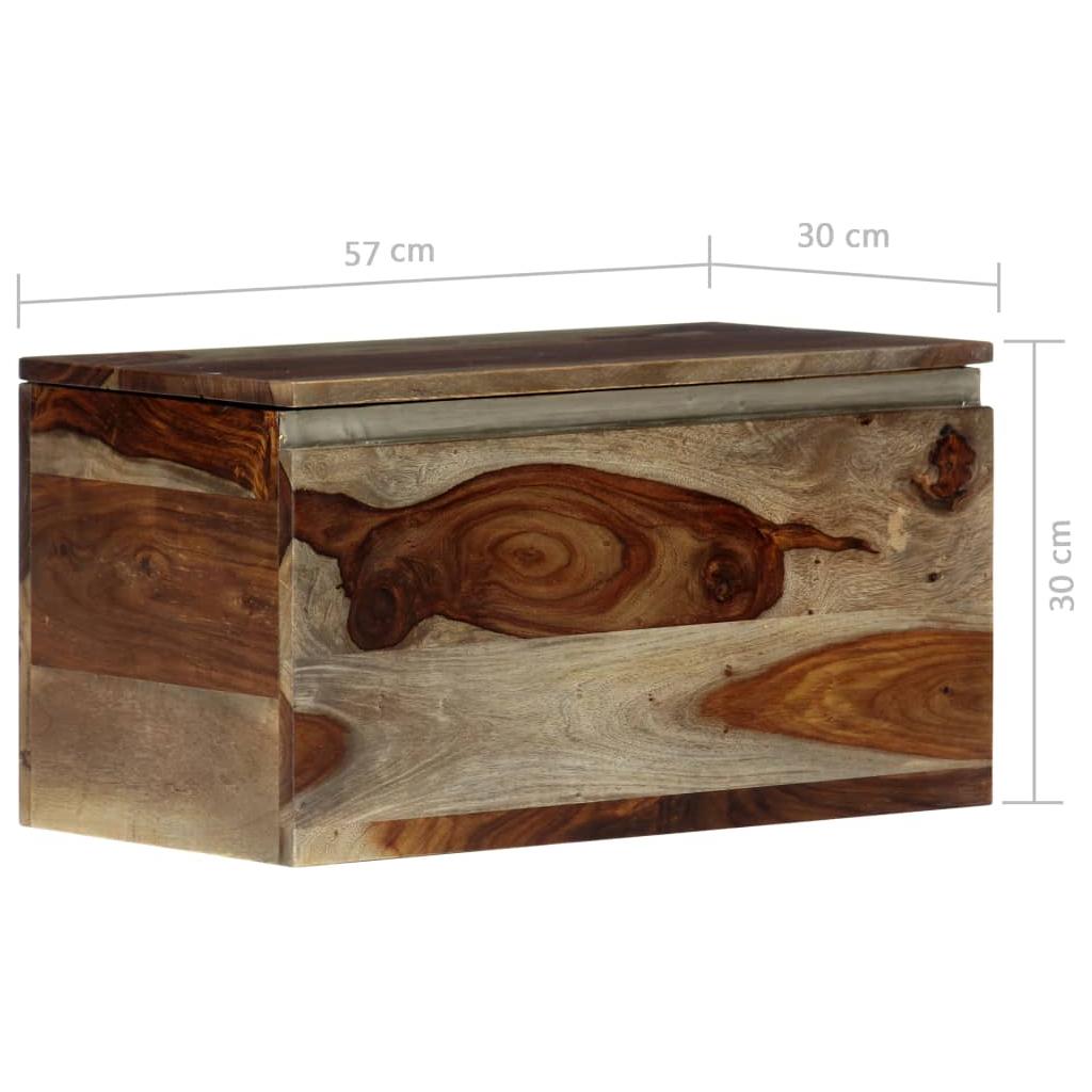 Daiktadėžė, 30x30x57cm, rausvosios dalbergijos medienos masyvas