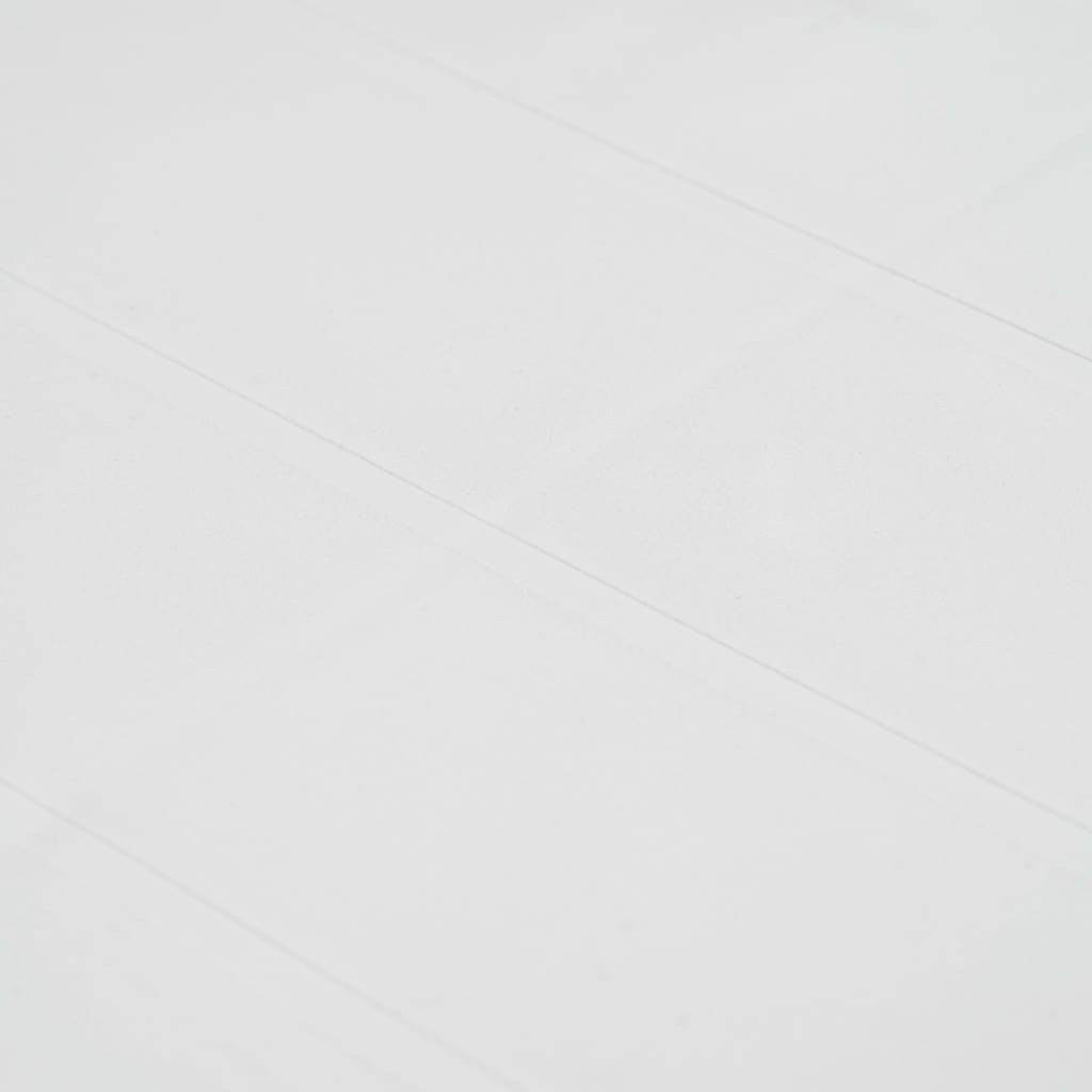 Sodo stalas, baltos sp., 79x79x72 cm, plastikas, rat. imit.