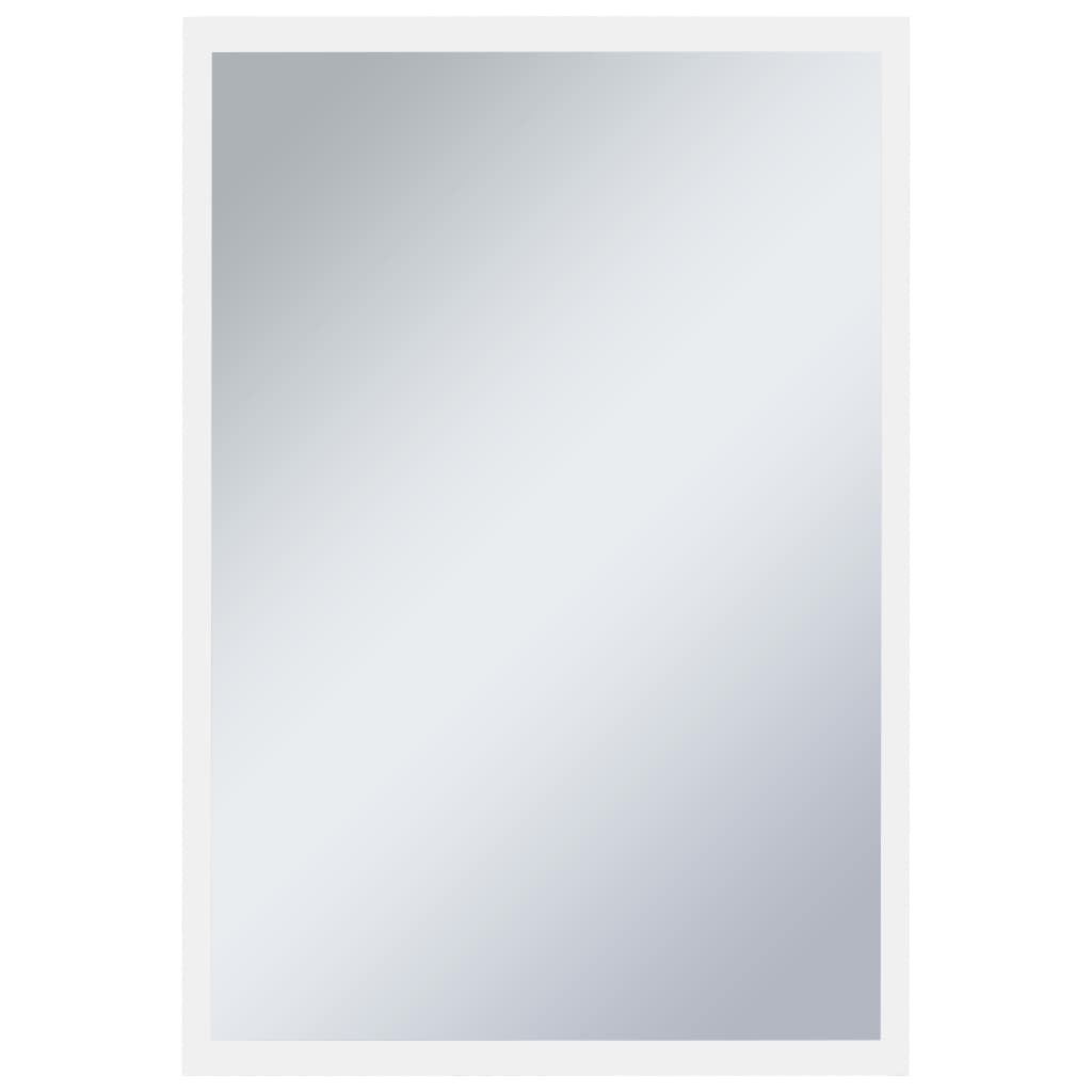 Sieninis vonios kambario veidrodis su LED, 60x100cm