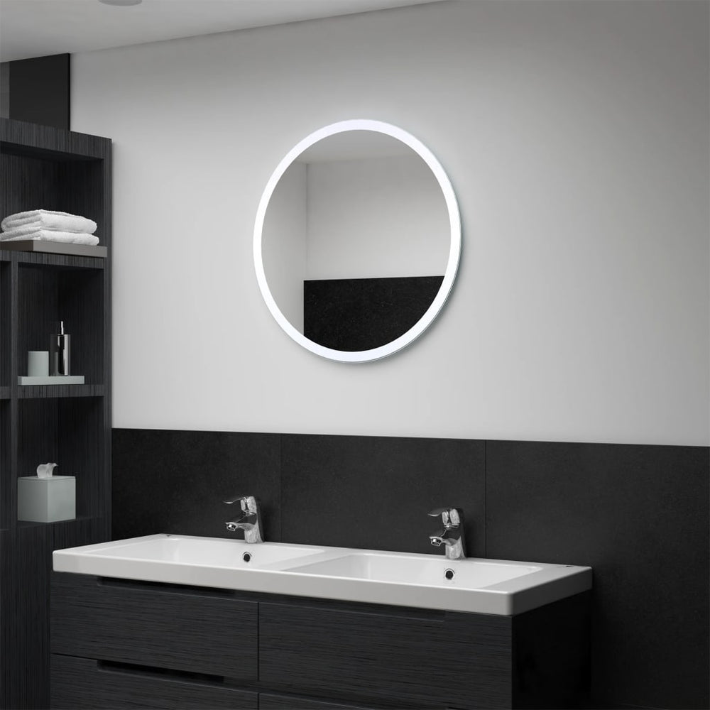Vonios kambario veidrodis su LED, 60cm