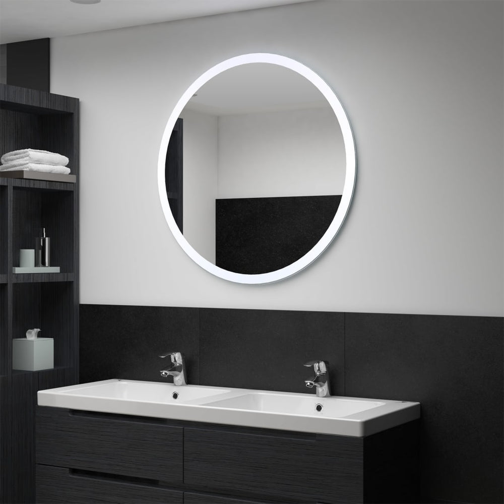 Vonios kambario veidrodis su LED, 80cm