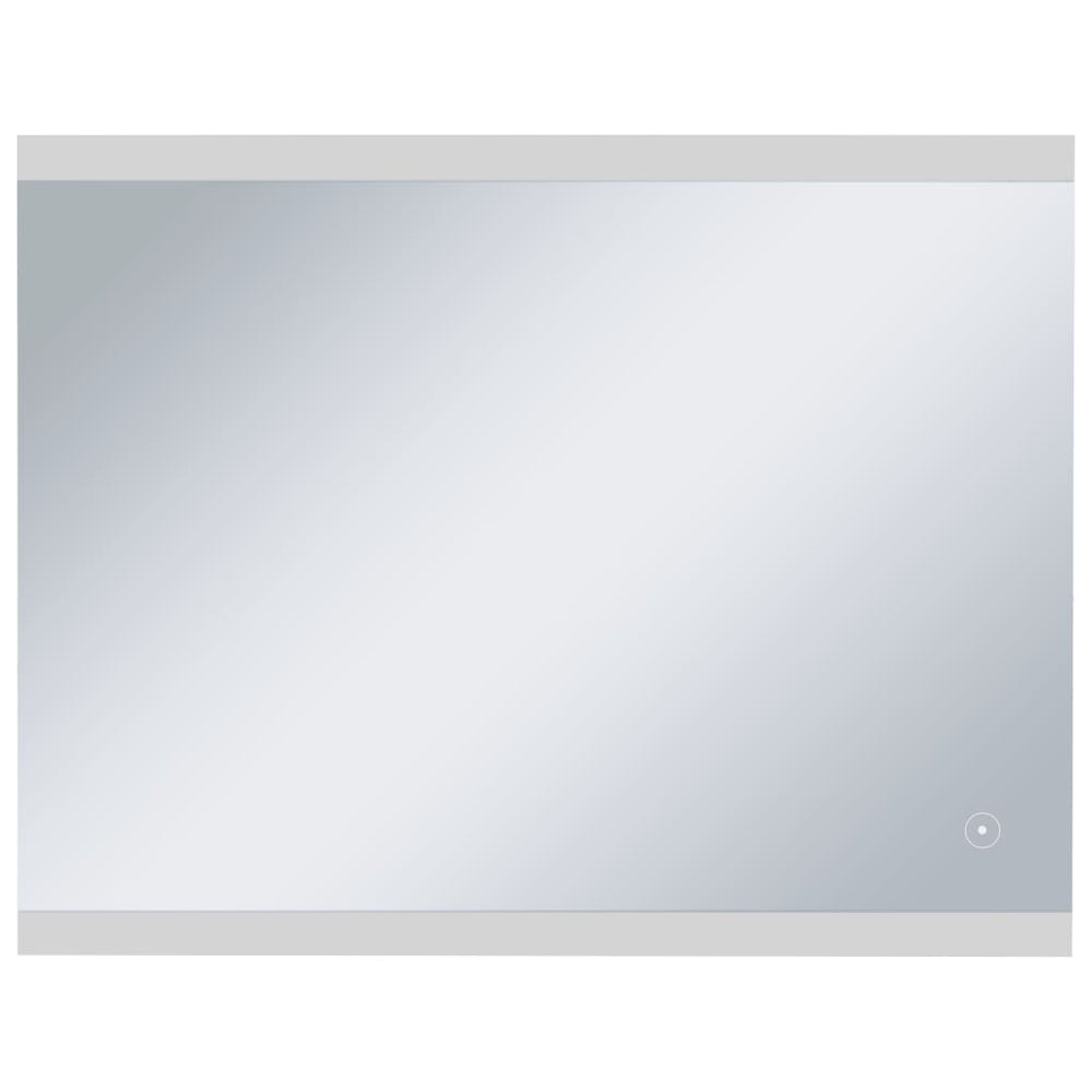 Sieninis vonios kambario veidrodis su LED ir jutikliu, 80x60cm