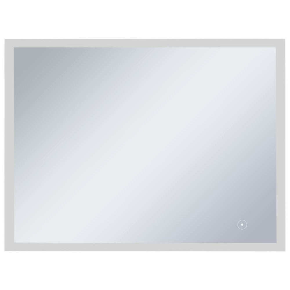 Sieninis vonios kambario veidrodis su LED ir jutikliu, 80x60cm