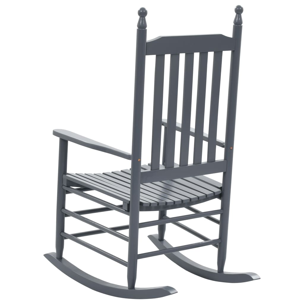 Supama kėdė su išlenkta sėdyne, pilka, mediena