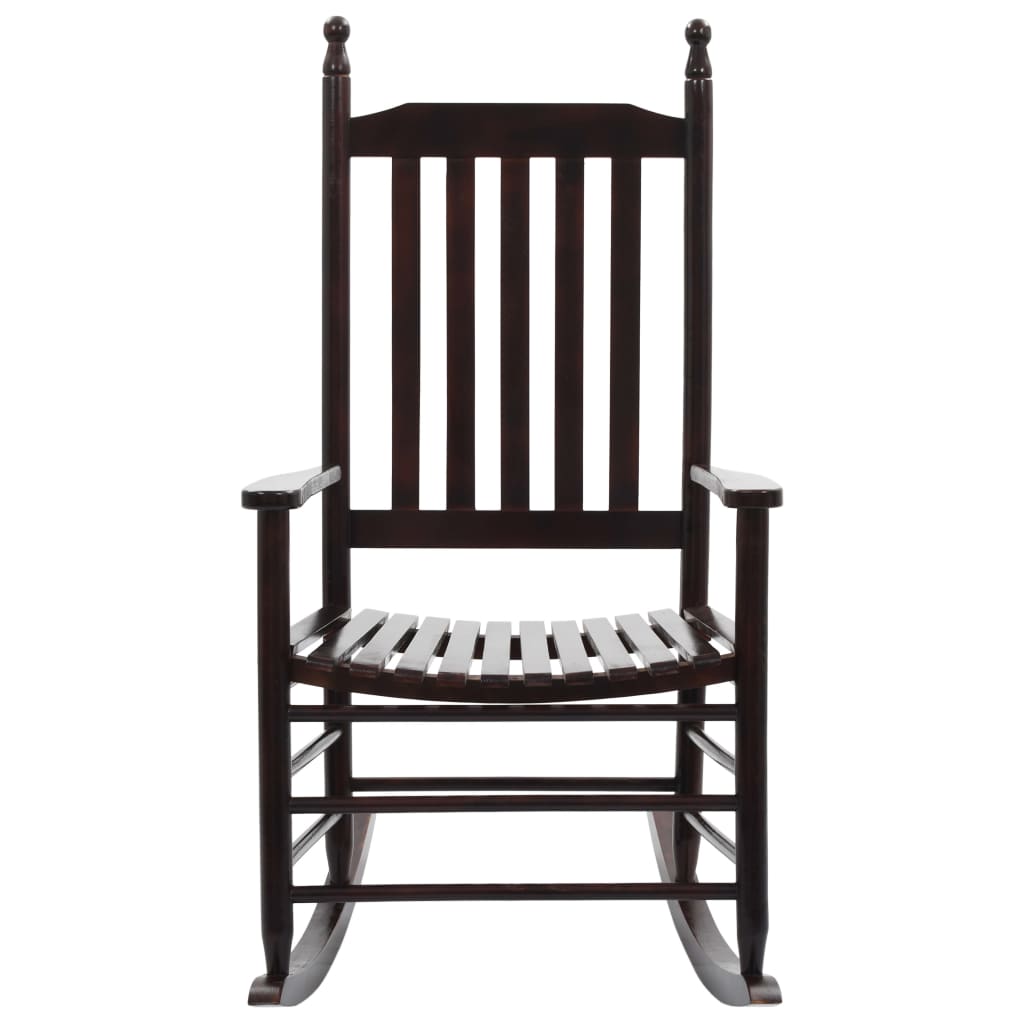 Supama kėdė su išlenkta sėdyne, ruda, mediena