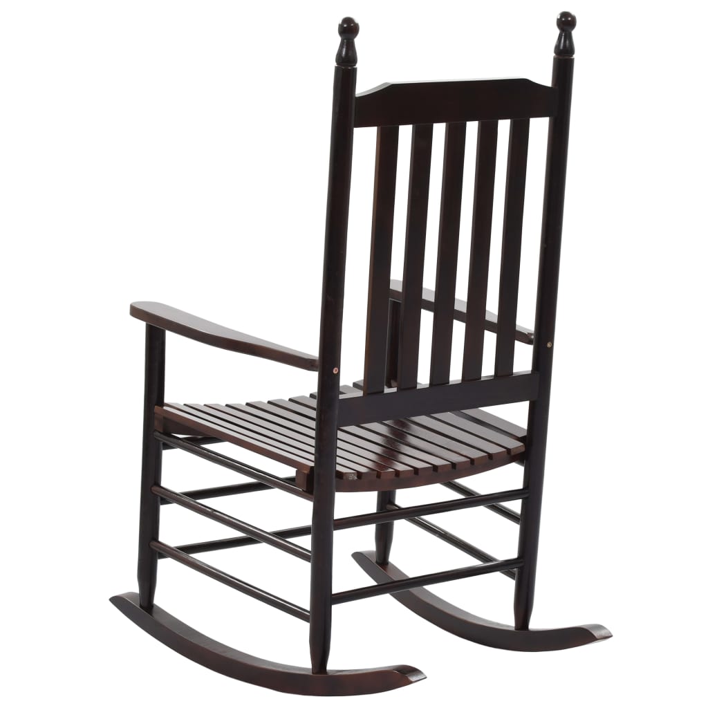Supama kėdė su išlenkta sėdyne, ruda, mediena