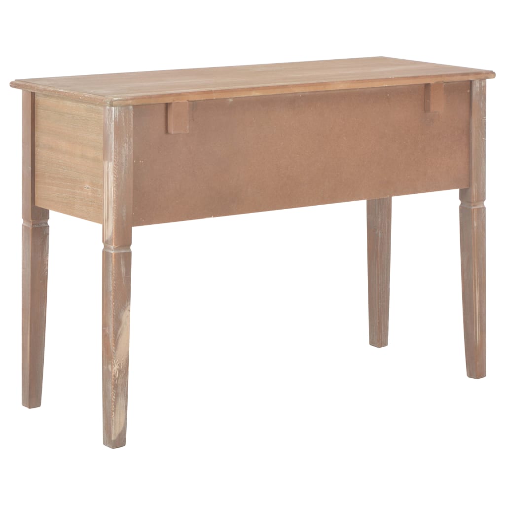 Rašomasis stalas, rudos spalvos, 109,5x45x77,5cm, mediena