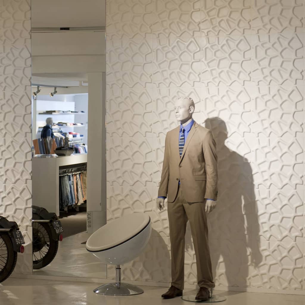 WallArt 3D Sienos plokštės GA-WA01, 24 vnt., plyšių dizainas