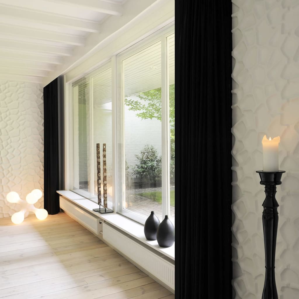 WallArt 3D Sienos plokštės GA-WA01, 24 vnt., plyšių dizainas