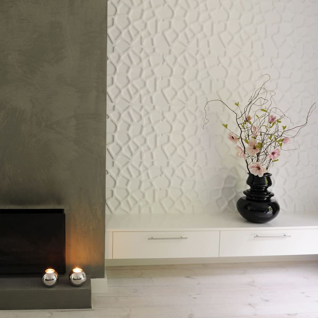 WallArt 3D Sienos plokštės GA-WA01, 24 vnt., plyšių dizainas