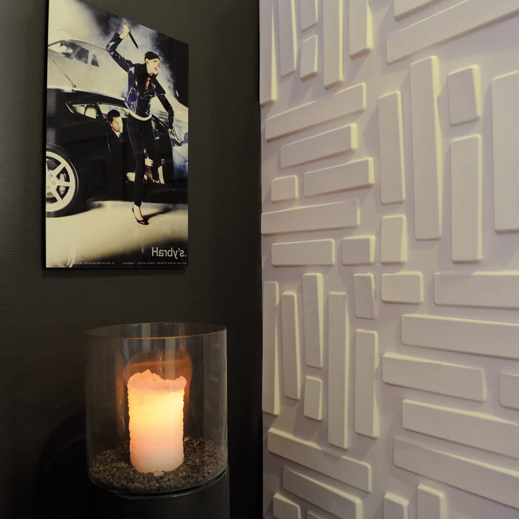WallArt 3D Sienos plokštės GA-WA02, 24 vnt., plytų dizainas