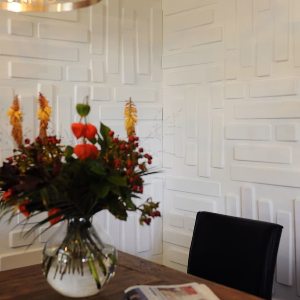 WallArt 3D Sienos plokštės GA-WA02, 24 vnt., plytų dizainas
