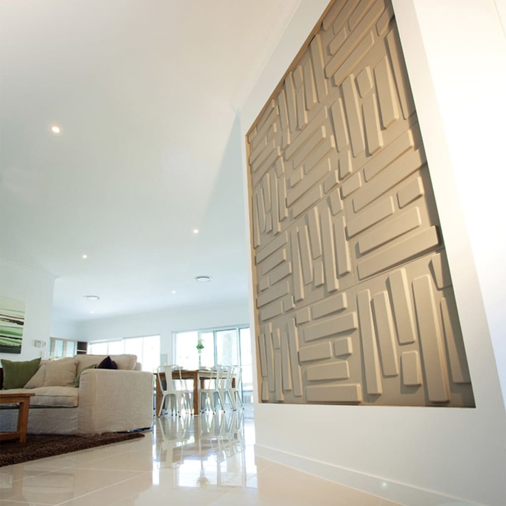 WallArt 3D Sienos plokštės GA-WA02, 24 vnt., plytų dizainas