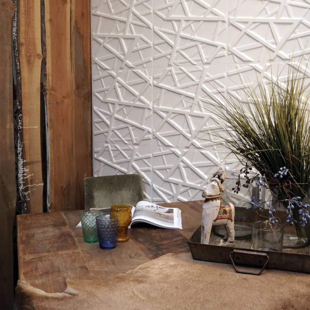 WallArt 3D Sienos plokštės GA-WA26, 24 vnt., Olivia dizainas