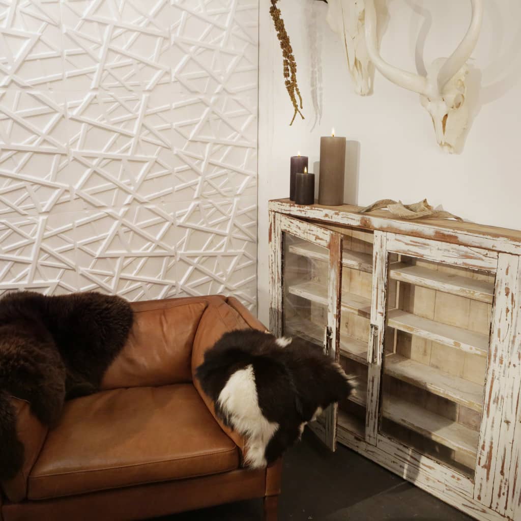 WallArt 3D Sienos plokštės GA-WA26, 24 vnt., Olivia dizainas