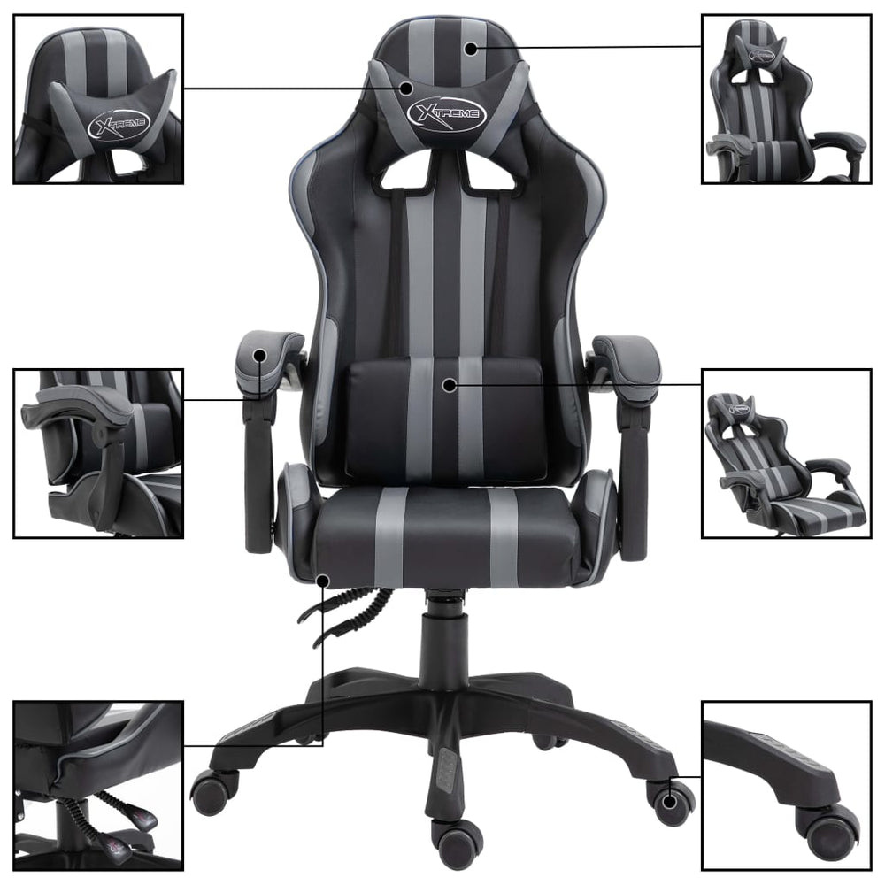 Žaidimų kėdė, pilka, poliuretano putos (2021)