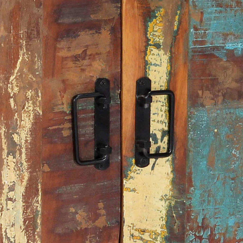 Šoninė spintelė, 120x30x75cm, perdirbtos medienos masyvas
