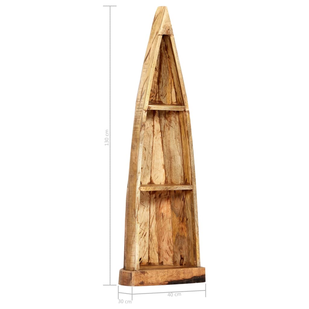Valties formos spintelė, 40x30x130cm, mango medienos masyvas