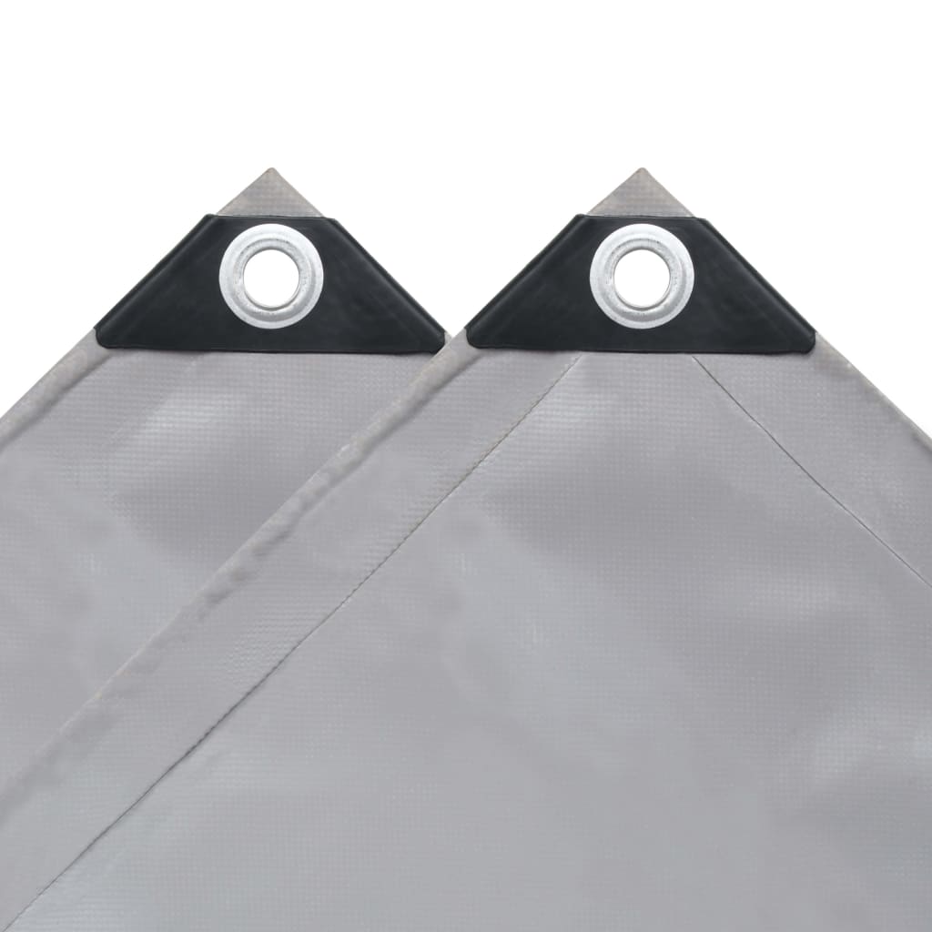 Tentas, pilkas, 650 g/m², 1,5x10m