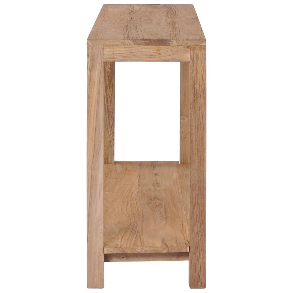 Konsolinis staliukas, 120x35x75cm, tikmedžio masyvas