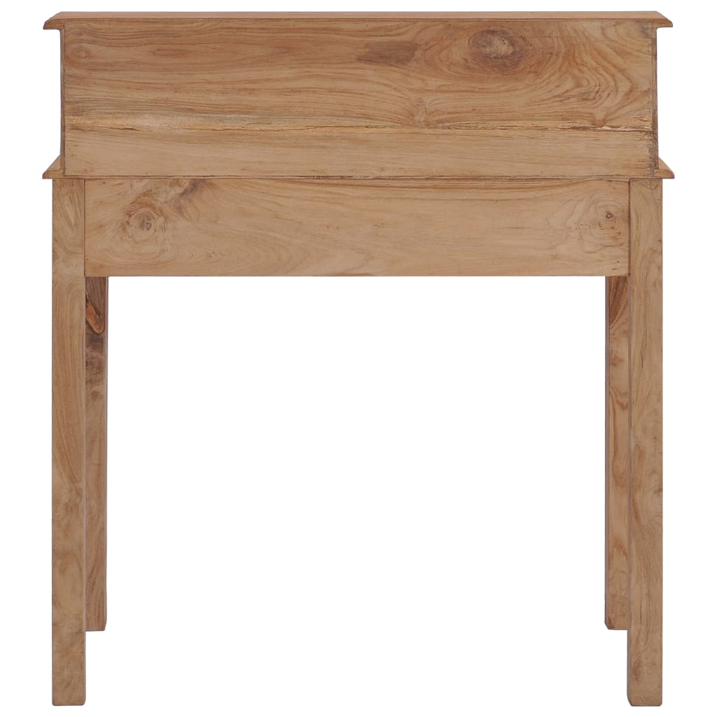 Rašomasis stalas, 90x50x100 cm, tikmedžio medienos masyvas