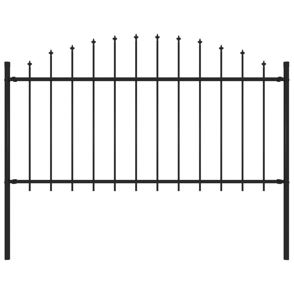 Lauko tvora su iečių viršug., juoda, (1,25-1,5)x1,7m, plienas