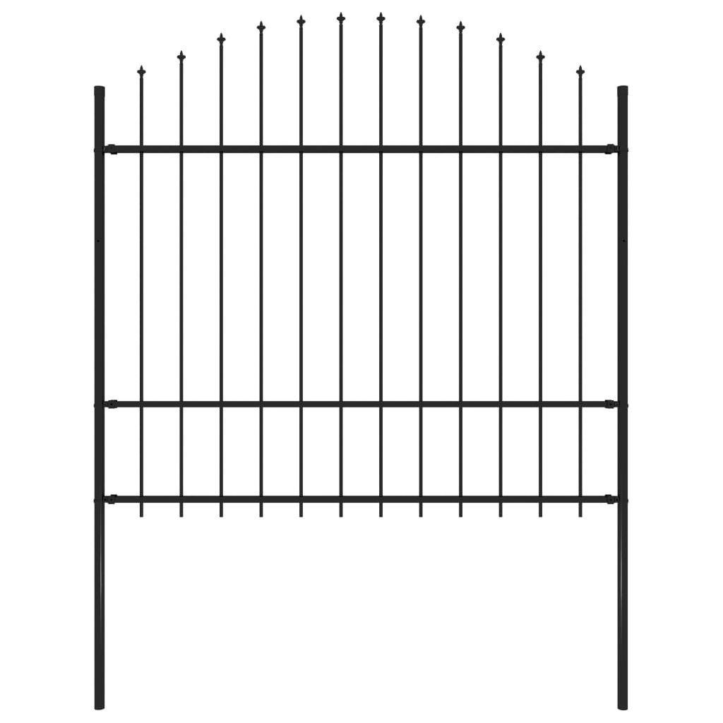 Lauko tvora su iečių viršug., juoda, (1,5-1,75)x1,7m, plienas