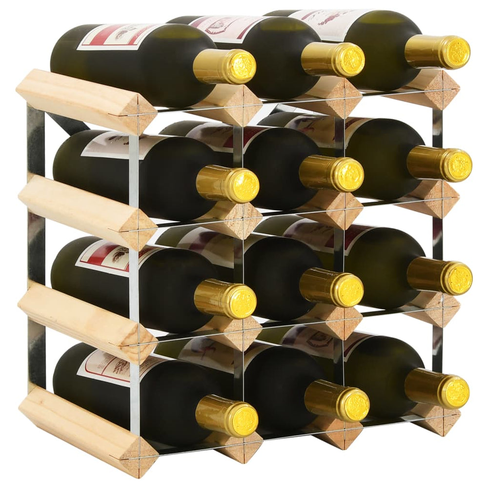 Stovas vynui skirtas 12 butelių, pušies medienos masyvas