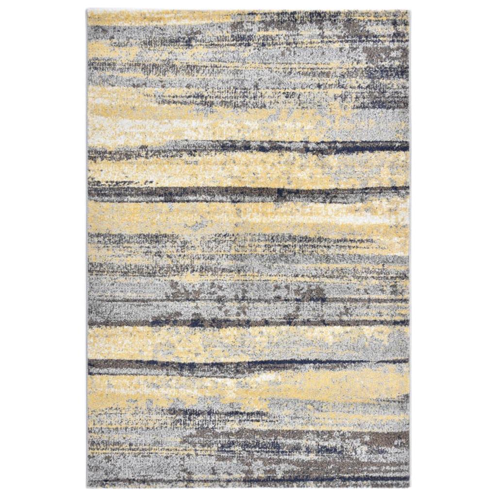 Kilimas, pilkos ir smėlio spalvos, 160x230cm, PP