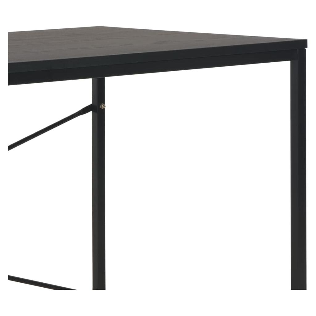 Kompiuterio stalas, juodas, 120x60x70cm