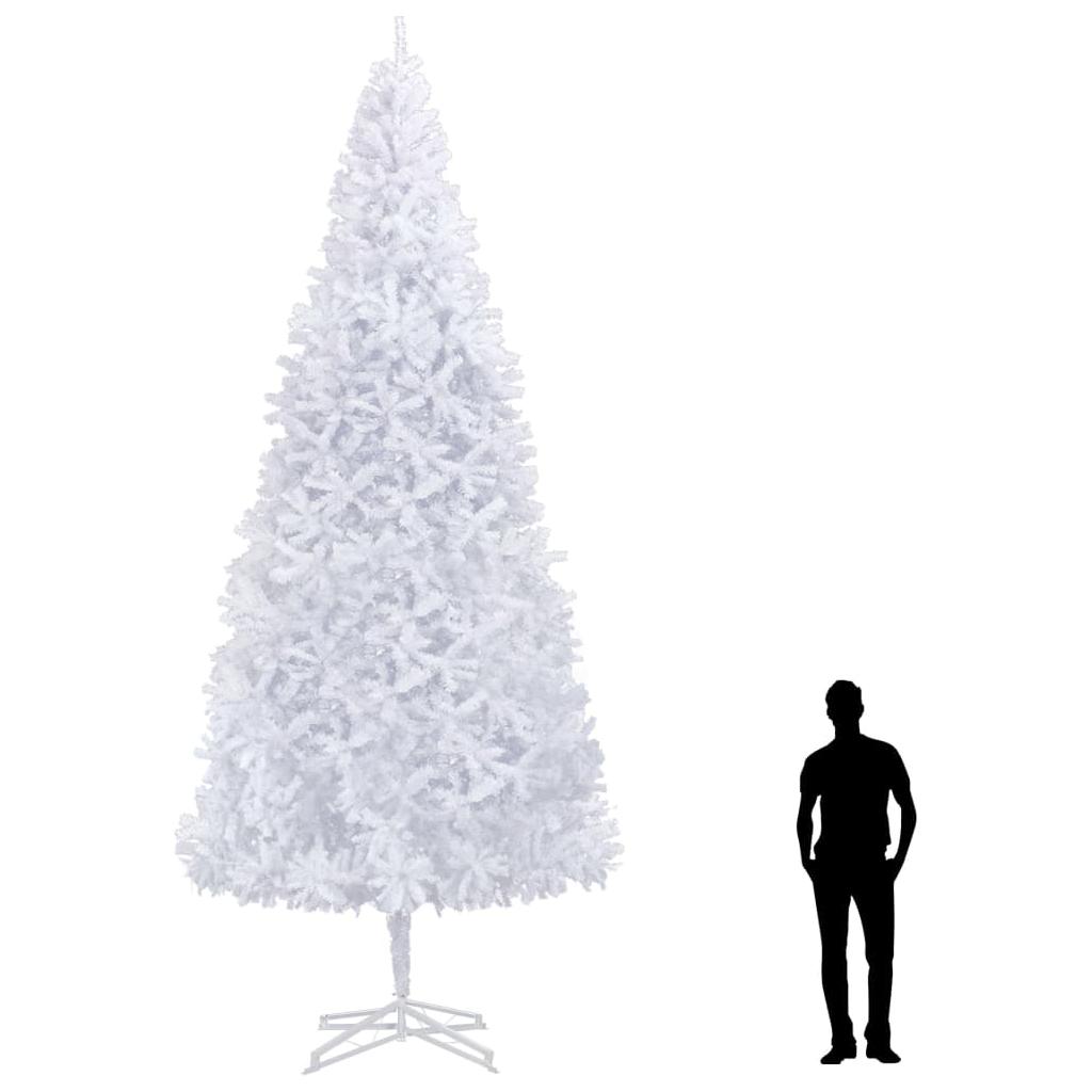 Dirbtinė Kalėdų eglutė TINSEL, 500 cm, balta