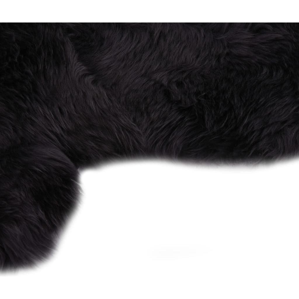 Avies kailio kilimėlis, tamsiai pilkos spalvos, 60x90 cm