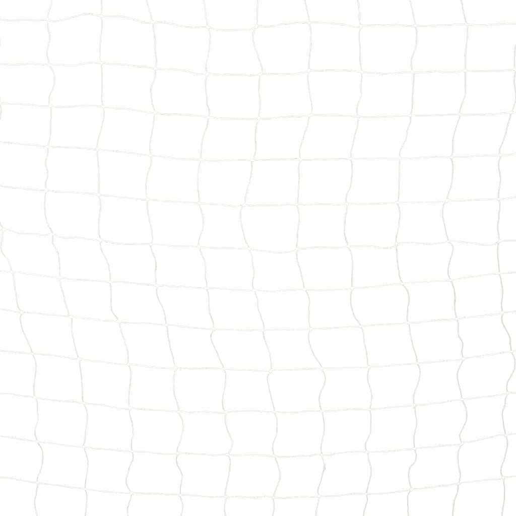 Futbolo vartai, juodos ir baltos sp., 300x160x90 cm, metalas