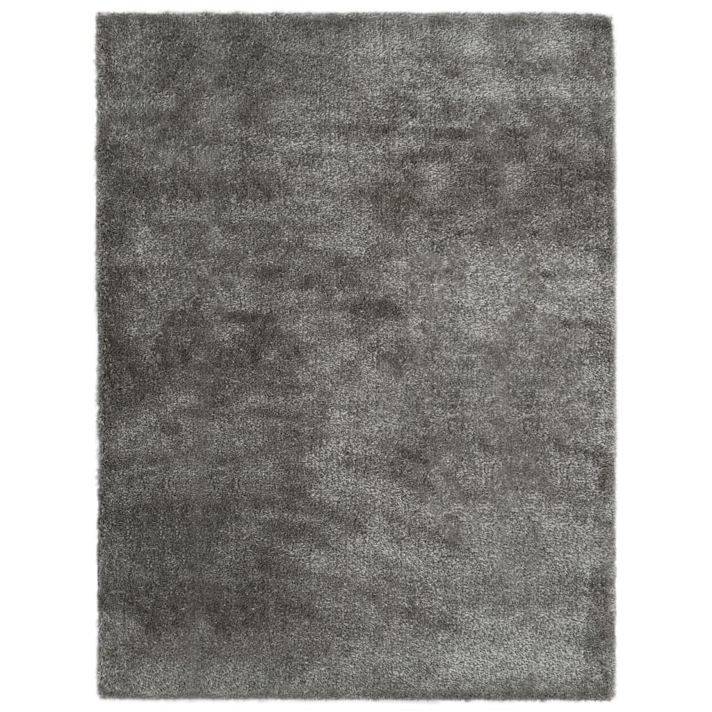 Shaggy tipo kilimėlis, antracito spalvos, 120x160 cm