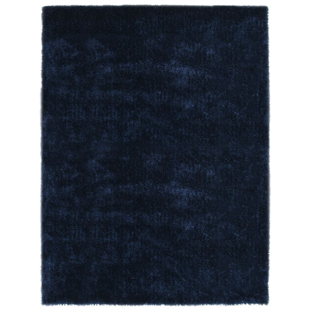 Shaggy tipo kilimėlis, mėlynos spalvos, 140x200 cm