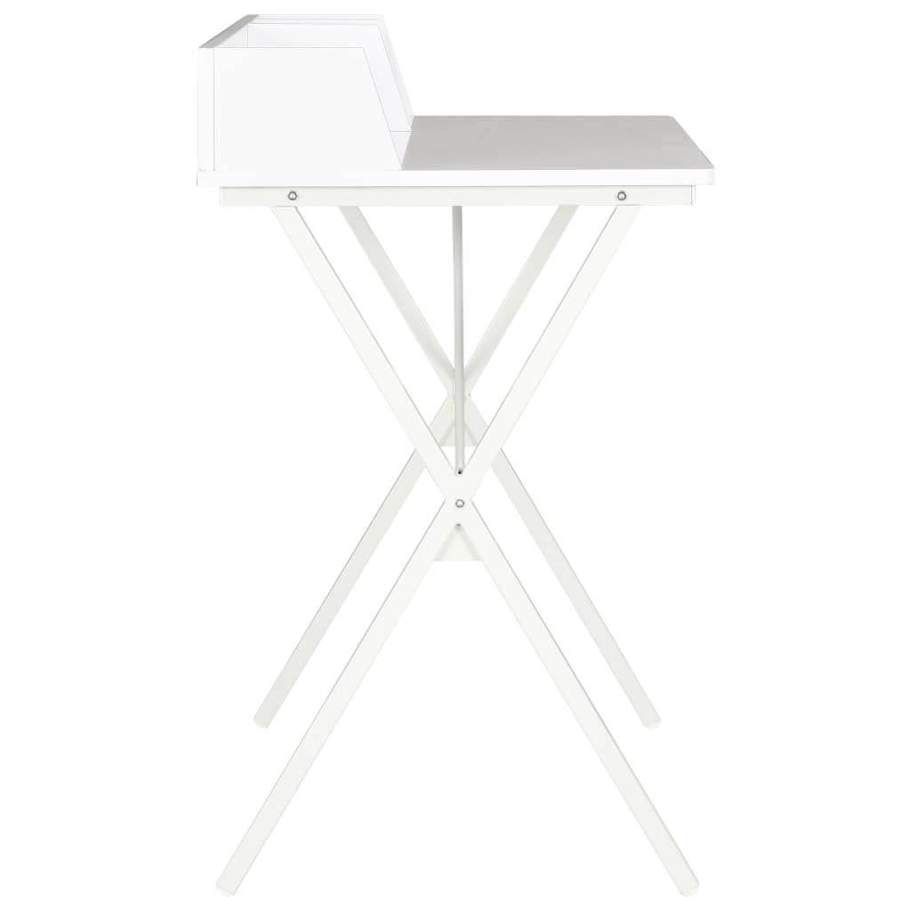Rašomasis stalas, baltos spalvos, 80x50x84cm
