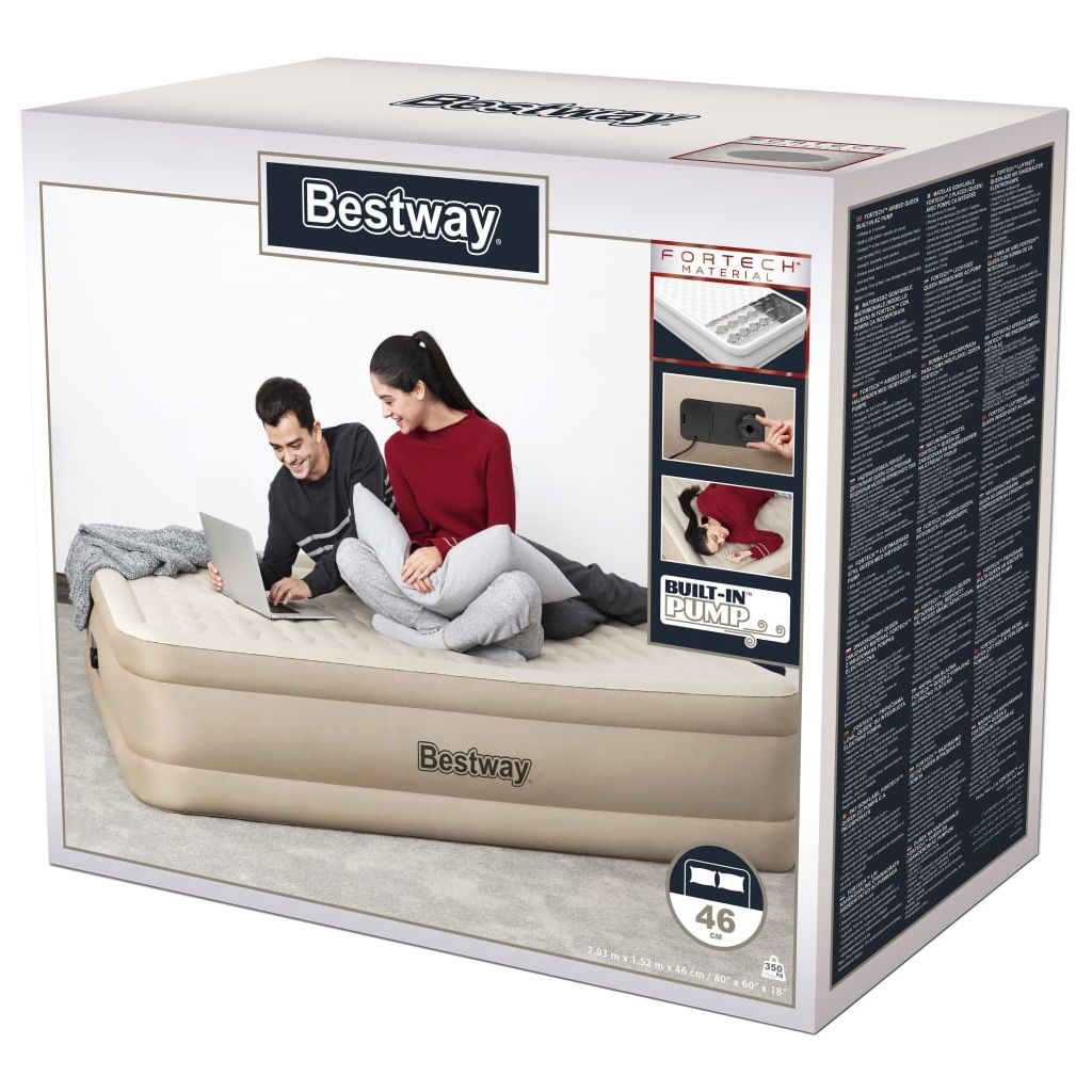Bestway Fortech Pripučiama lova su įmontuota AC pompa, didelė