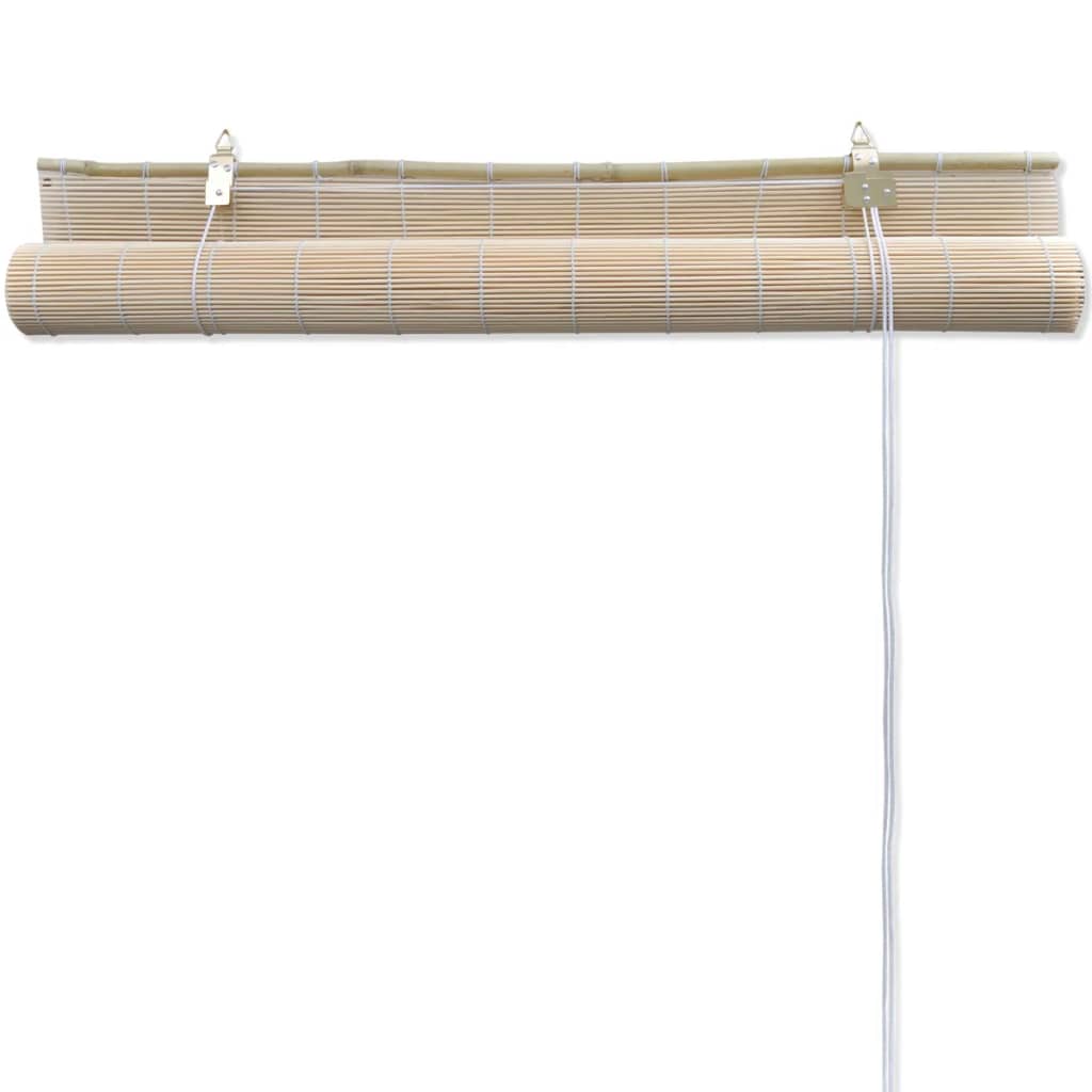 Roletai, 4vnt, 120x160cm, natūralus bambukas (4x241322)