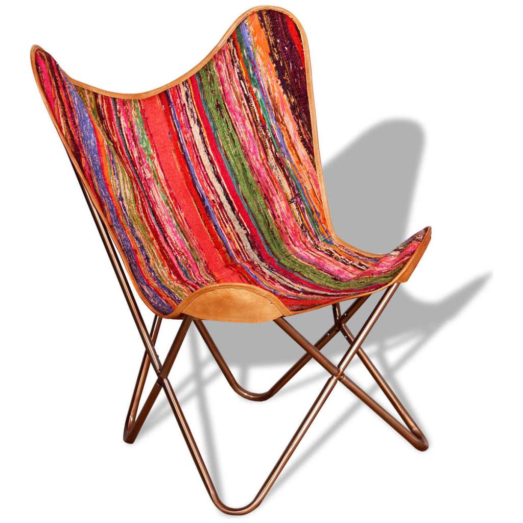 Išskleidžiamos kėdės, 2vnt., įvairių spalvų, chindi audinys