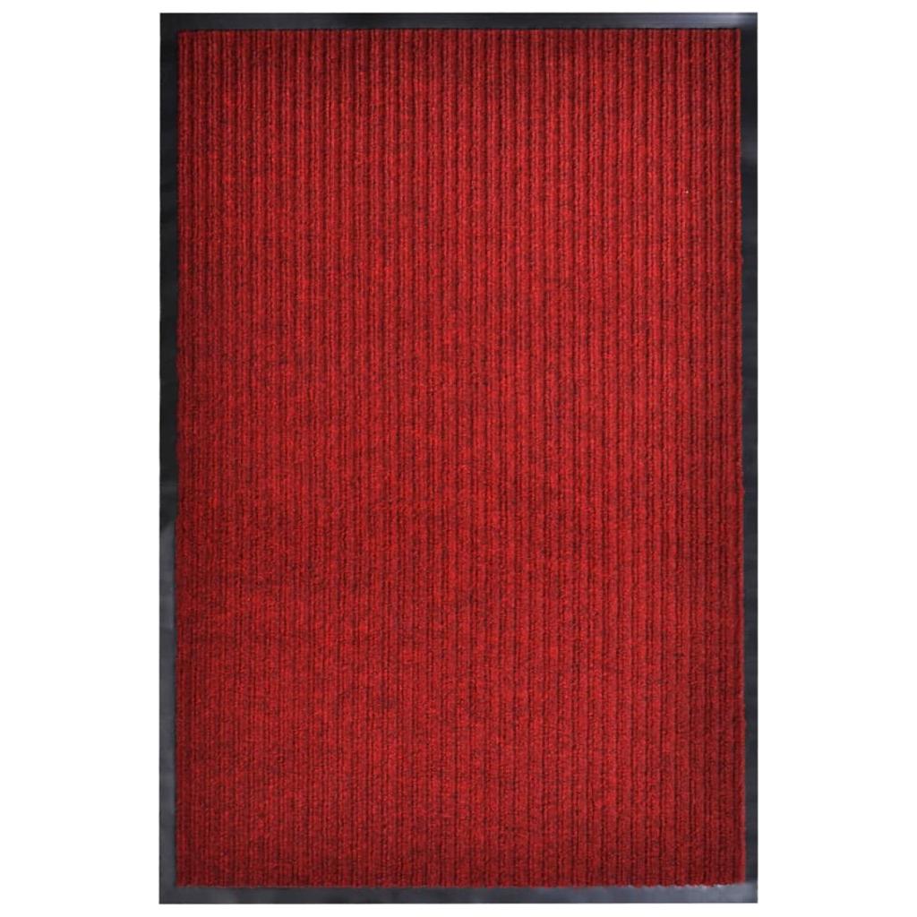 Durų kilimėlis, raudonos spalvos, 160x220cm, PVC